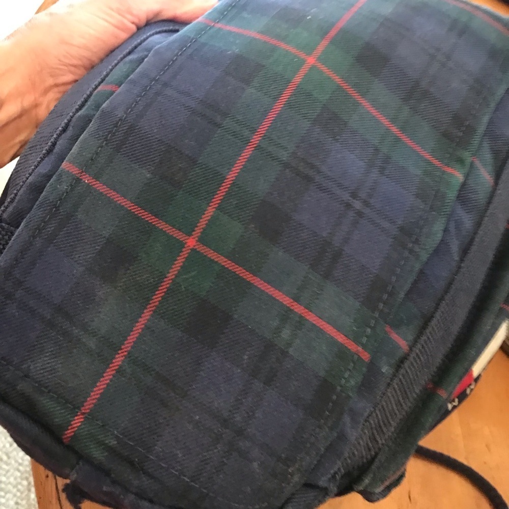 🇺🇸VINTAGE RARE Tommy Hilfiger Plaid Backpay - Picture 12 of 16